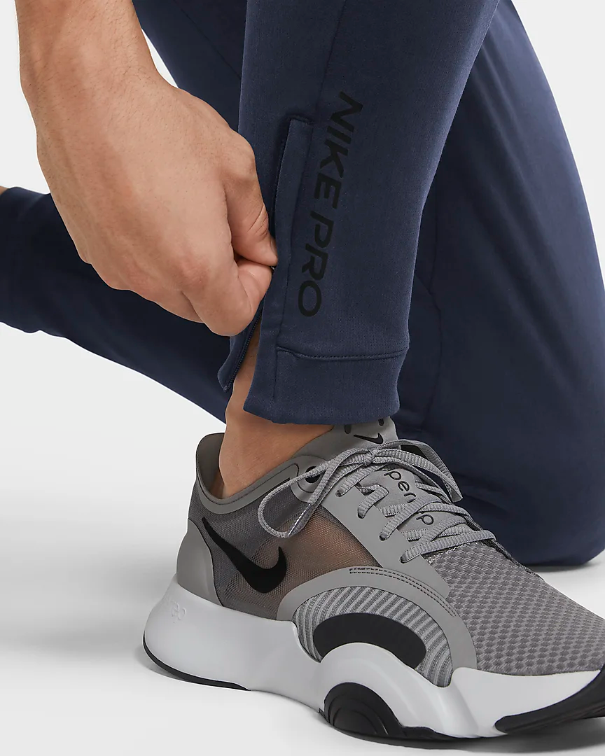 Men's fleece pants nike pro hotsell
